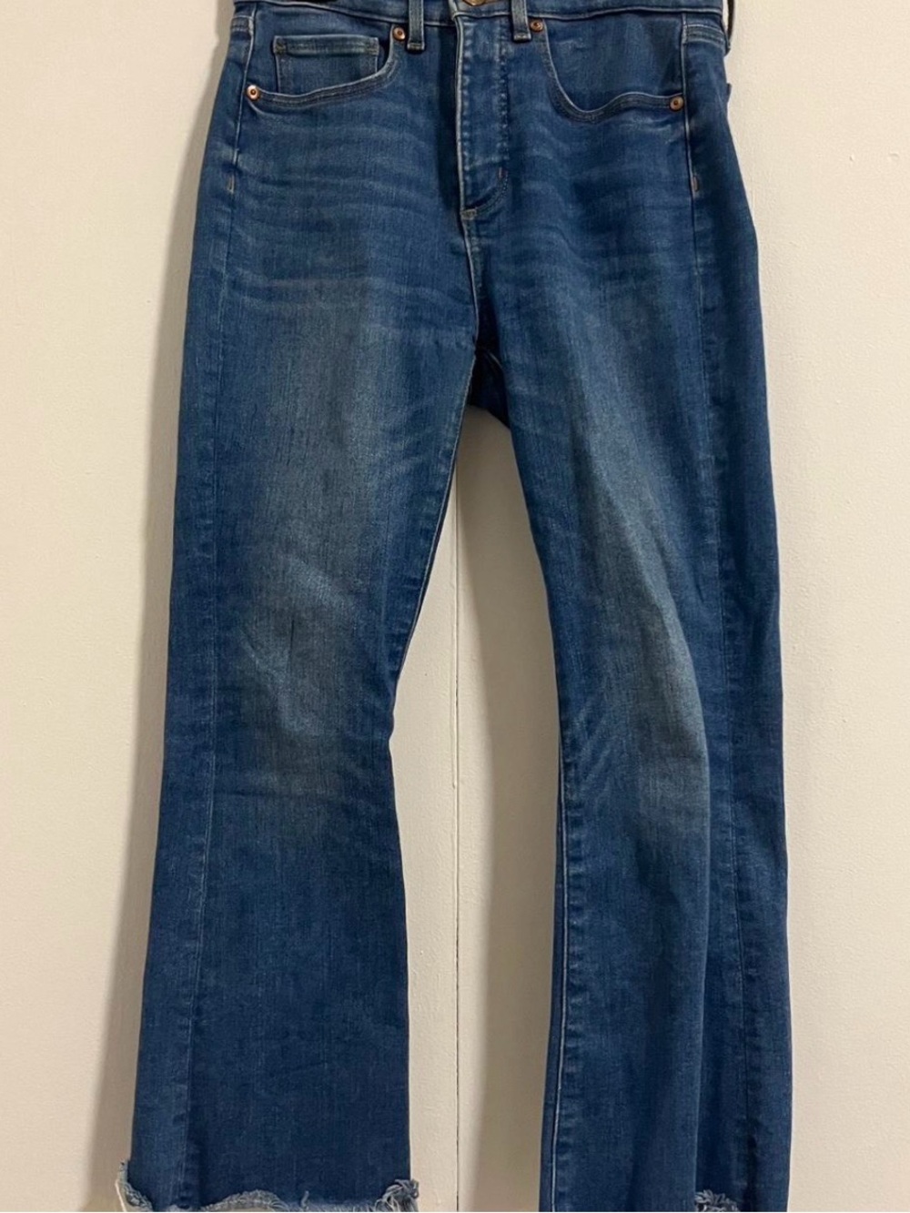 LOFT Crop Flare Jeans